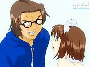 Kinky hentai babe