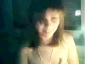 My Girlfriend Using Her New WebCam